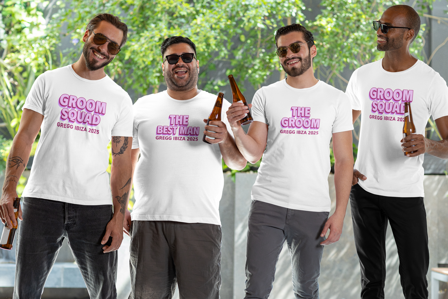 Personalised The Groom Party T-Shirt, Wedding Party Tee, Bachelor Party Shirt, Bridal Party Gift, Groomsmen Gift Shirt