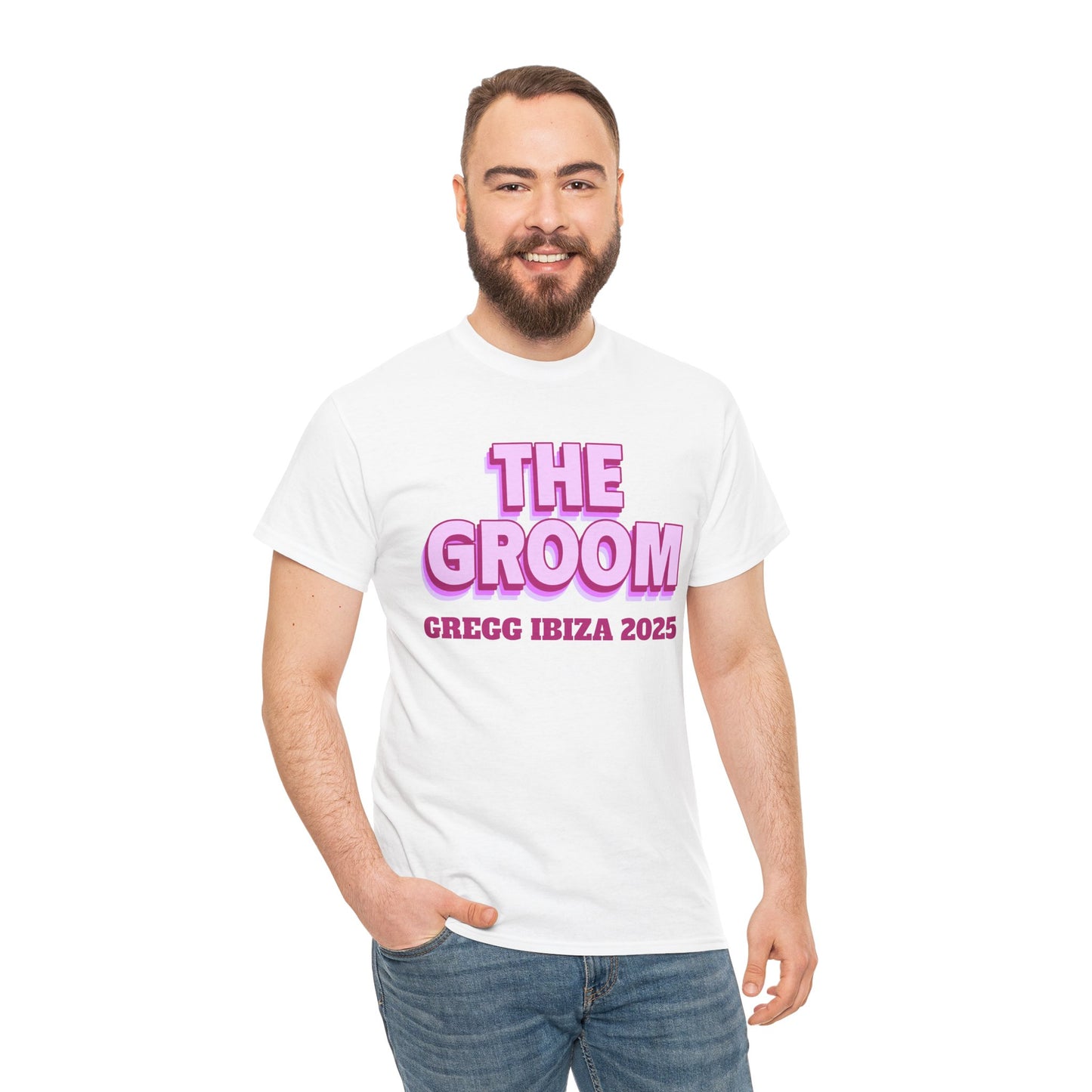 Personalised The Groom Party T-Shirt, Wedding Party Tee, Bachelor Party Shirt, Bridal Party Gift, Groomsmen Gift Shirt